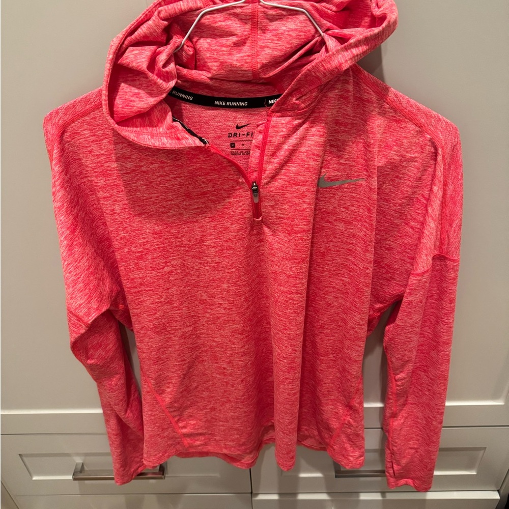 Nike running Dri-Fit Pink Hoodie, women's size medium